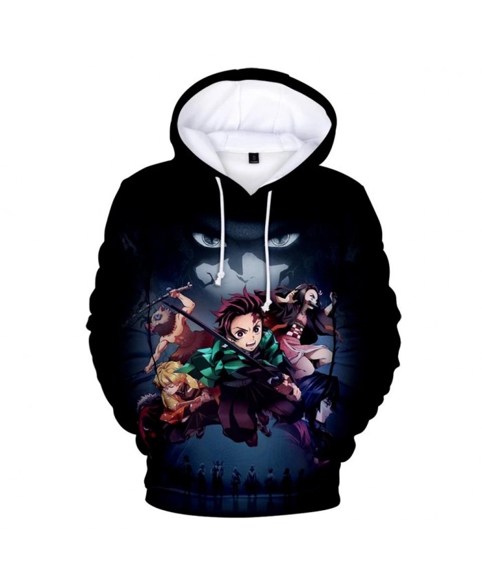 Popular Hot Comic 3D Ghost Blade Hoodies Men Women Streetwear Sweatshirt Hip Hop 3D Kids Demon Slayer children Casual Hooded