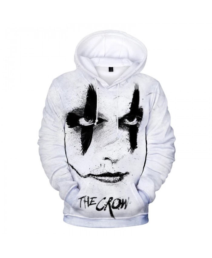 The Crow 3D Print Hoodie Men Women Fashion Casual Long Sleeve Hip Hop Pullover Horror Movie Harajuku Streetwear Cool Hoodies