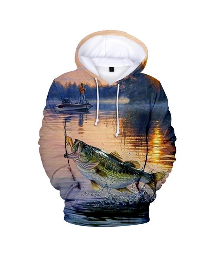 Comfortable 3D fish hoodies men women Sweatshirts Hot print fish children's fashion hooded casual boys girls Autumn pullovers