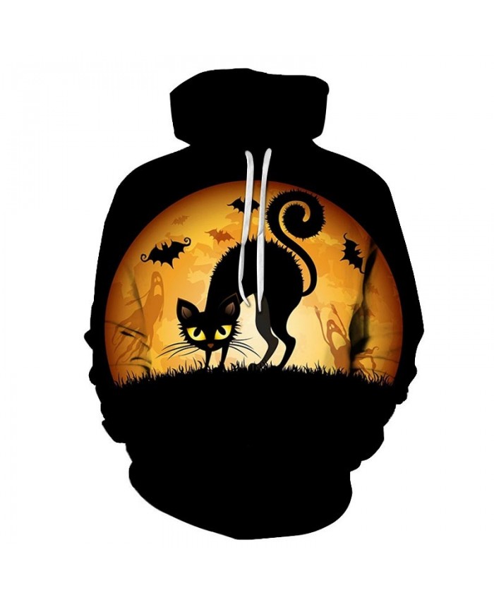 A Lot Of Bats Cat 3D Printed Mens Pullover Sweatshirt Pullover Casual Hoodie Men Streetwear Sweatshirt Hoodie Tops