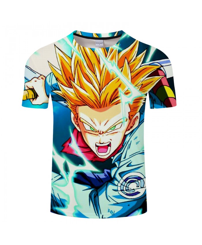Anger Goku 3D Print T shirt Men Women Summer Anime Short Sleeve Boy Tops&Tee Tshirts Dragon Ball Streetwear Drop Ship