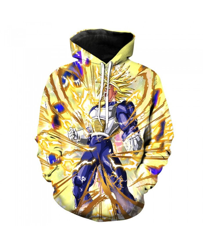 Anger Vegeta Dragon Ball Z Hoodies 3d Pullover Sportswear Women Men Goku Hoode Hooded Sweatshirt