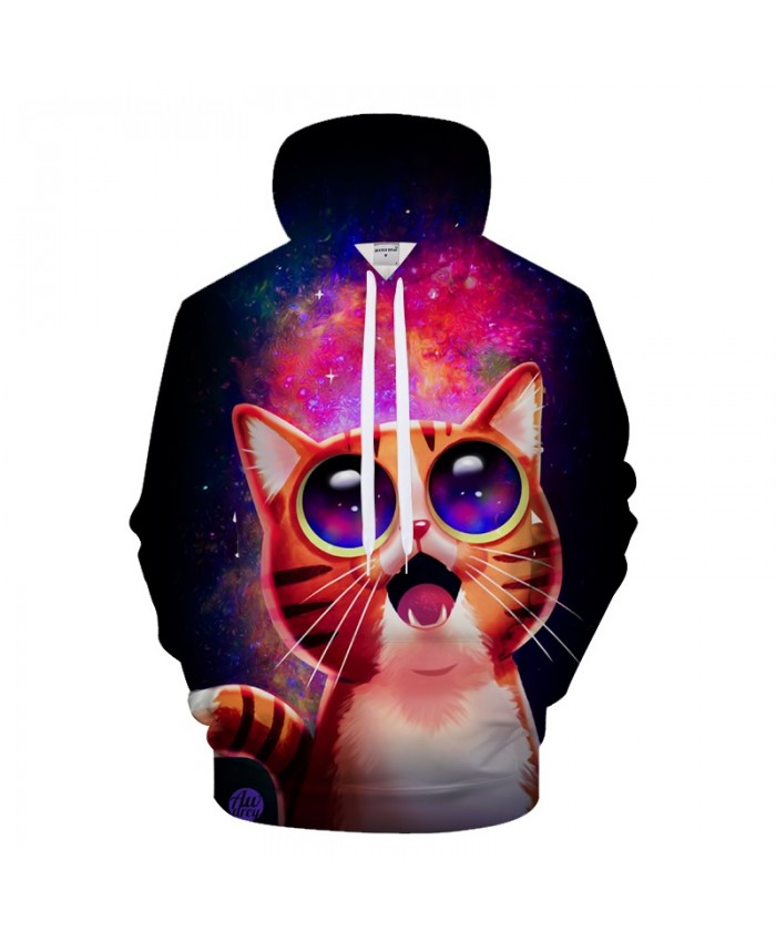 Anime Cat 3D Hoodies Men Hoody 6XL Sweatshirts Autumn Tracksuits Streetwear Coat Pullover Animal Clothing Drop Ship