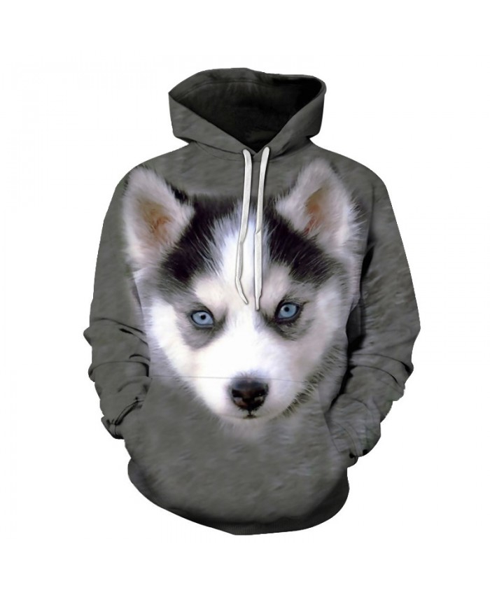Anime Dog Hoodies Sweatshirts Men Tracksuits Hooded Coat Streetwear Clothing 3D Pullover Animal Prints 6xl Drop Ship