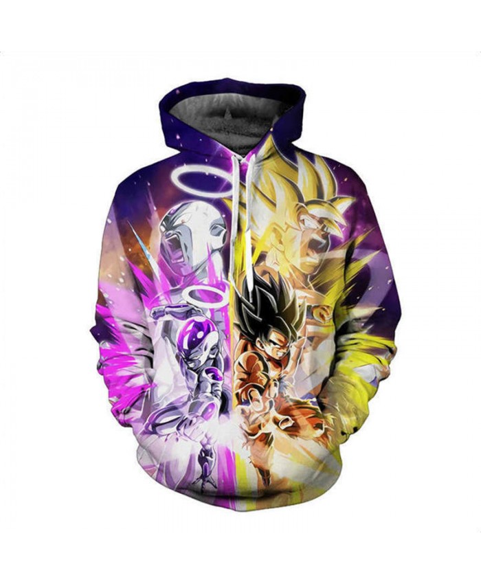 Anime Dragon Ball Hoodie Male 3D Sweatshirts Super Saiya Vegeta Kids Goku Printed Outwear Teen Boy Cartoon Hoody Pullover