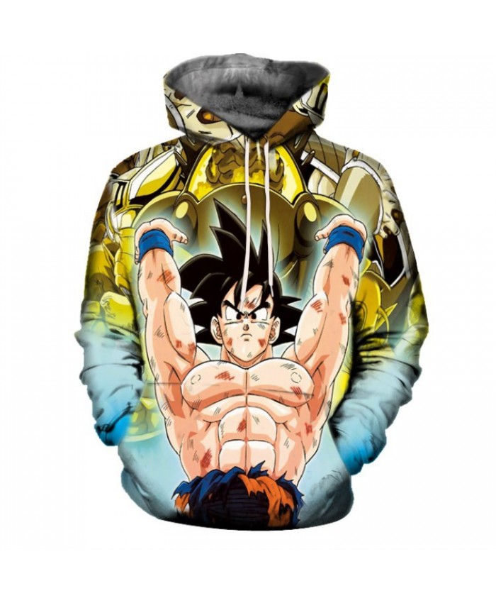 Anime Dragon Ball Z Xenoverse Hoodies 3D Printed Pullovers Sportswear Sweatshirts Super Saiyan Son Goku Vegeta Coat Outfit Tops