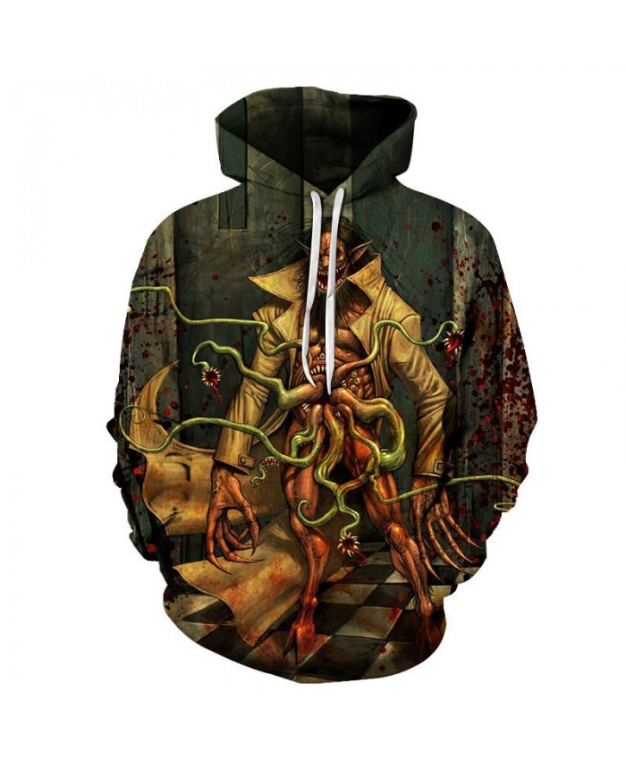 Anime Game 3D Printed Men Pullover Sweatshirt Clothing for Men 2021 New Custom Pullover Hoodie Streetwear Sweatshirt