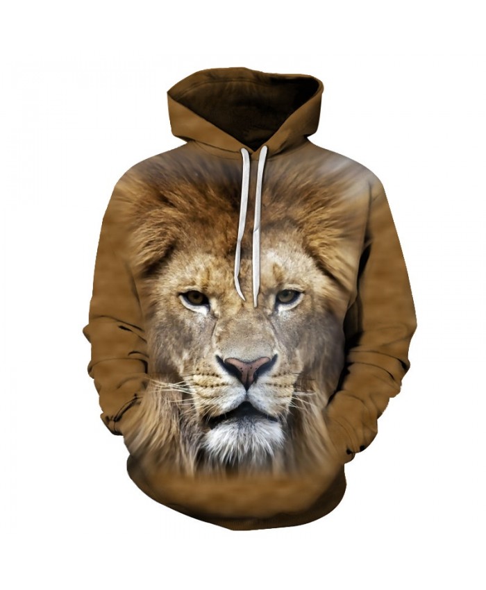 Anime Lion Sweatshirts Men Women Hoodies Mens Tracksuits 3D Pullover Printed Hoody Autumn Coat Streetwear Drop Ship