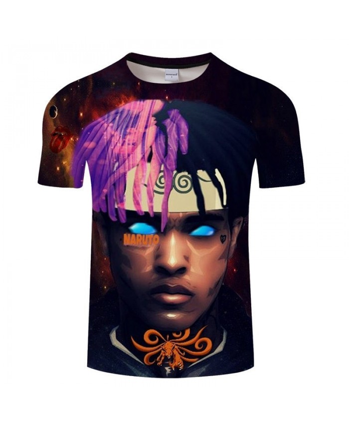 Anime Men T-Shirt Streetwear Tops Fitness Casual Mens Tops Boy Hipster T Shirt harajuku Male T Shirts
