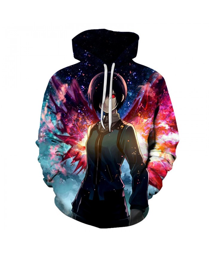 Anime Tokyo Ghoul 3D Hoodies Men Women Harajuku Hooded Sweatshirts Boy hoody Casual Streetwear Tops Autumn Loose Hipster hip hop