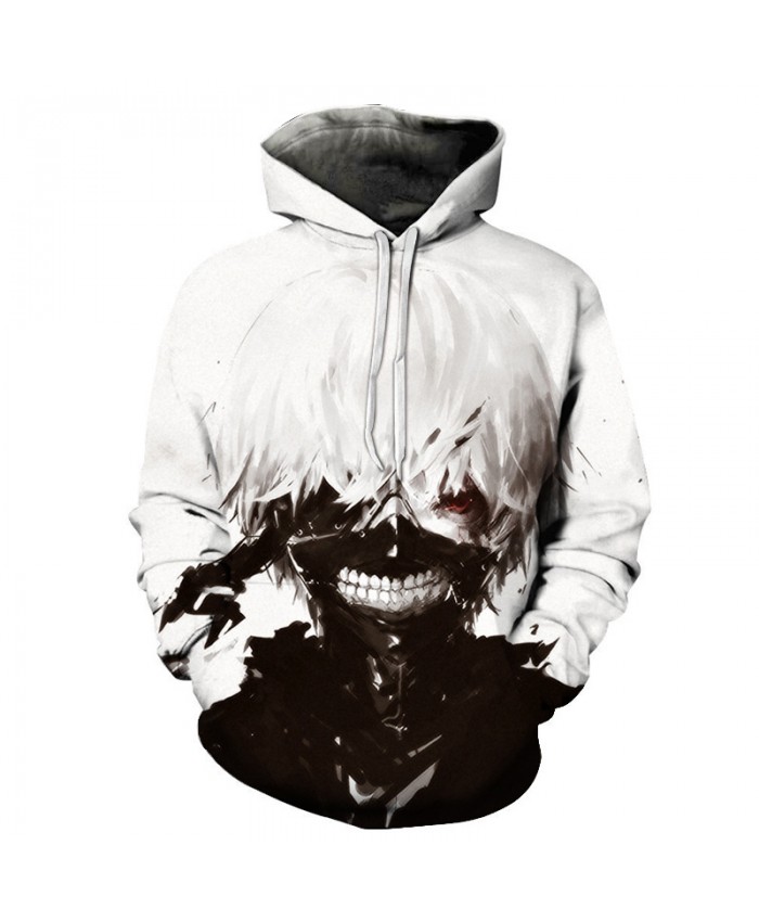 Anime Tokyo Ghoul Printed 3D Hoodies Sweatshirts Men Women Coats Hooded Autumn Streetwear Hip Hop Tracksuits Fashion Pullover