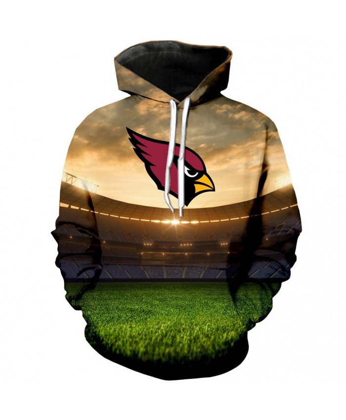 Arizona Cardinals 3D Hoodie Arizona Cardinals Hoodie NFL Arizona Cardinals Apparel Cool Sweatshirt Streetwear