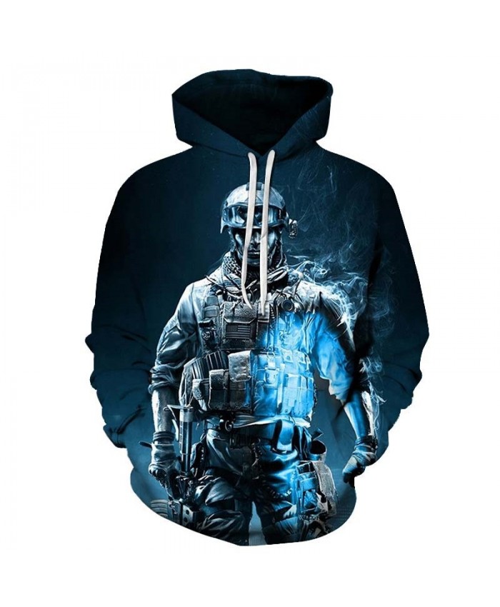 Armed Soldier Mens Streetwear Sweatshirt Mens Pullover Sweatshirt Sportsuit Casual Long Sleeve 2021 Tops sell Men