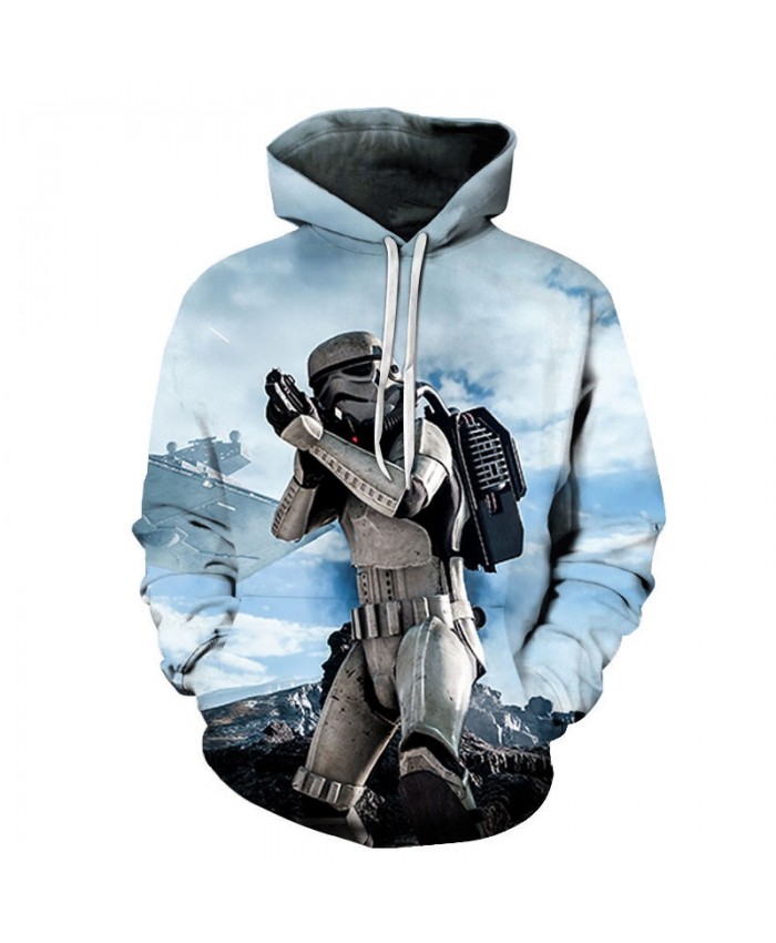 Armor Fight Star Wars 3D Printed Mens Pullover Sweatshirt Clothing for Men 2021 New Custom Pullover Hoodie Drop Ship
