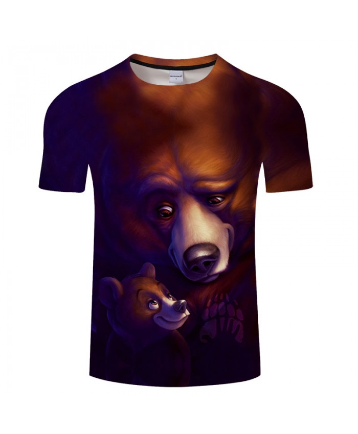 Bear 3D T shirt Men t-shirt Streatwear tshirt Summer Tees Groot Tops Funny Camiseta ShortSleeve Full of love DropShip