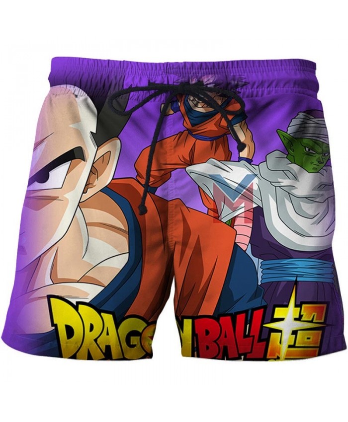 Beyond The Opponent Dragon Ball Men Anime 3D Printed Beach Short Casual Summer Male Quick Breathable Board Short