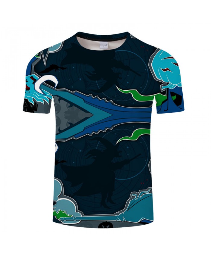 Black Fighter 3D Print T shirts Men T-shirts Brand Tops Tees Streetwear Summer Short Sleeve tshirt O-neck Drop Ship