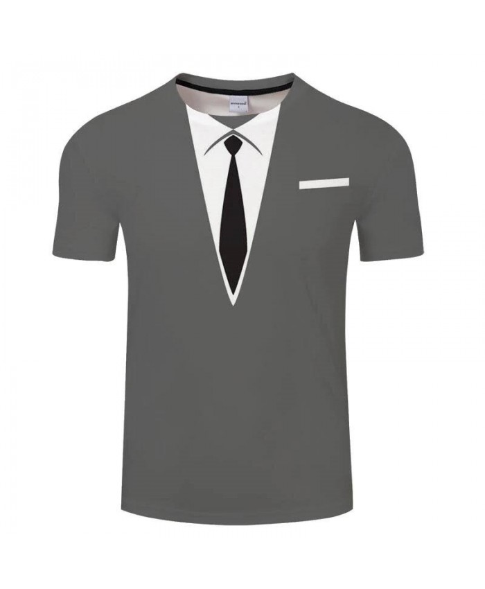 Black Tie 3D Printed Men Anime tshirt Crossfit Shirt Casual Short Sleeve Male T Shirt Men Brand O-neck Tops&Tee