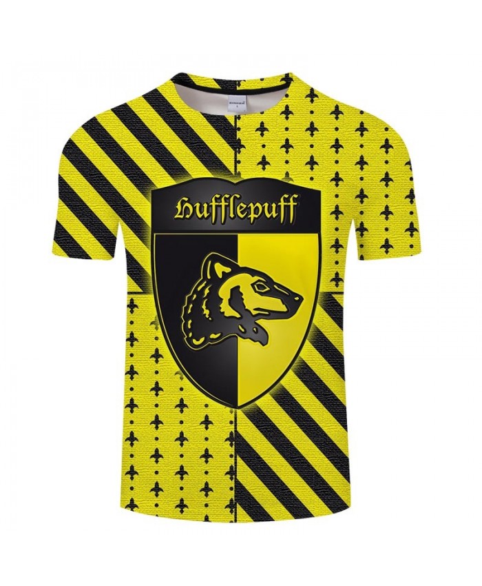 Black Yellow Badger Movie 3D Printed Men tshirt Crossfit Shirt Casual Summer Short Sleeve Male T Shirt Men Brand Men