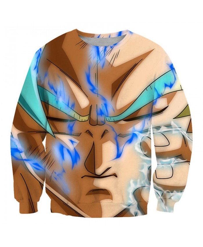 Blue Smoke Dragon Ball 3D Printed Mens No Cap Pullover Sweatshirt Pullover Casual Men 2021 New Streetwear Sweatshirt