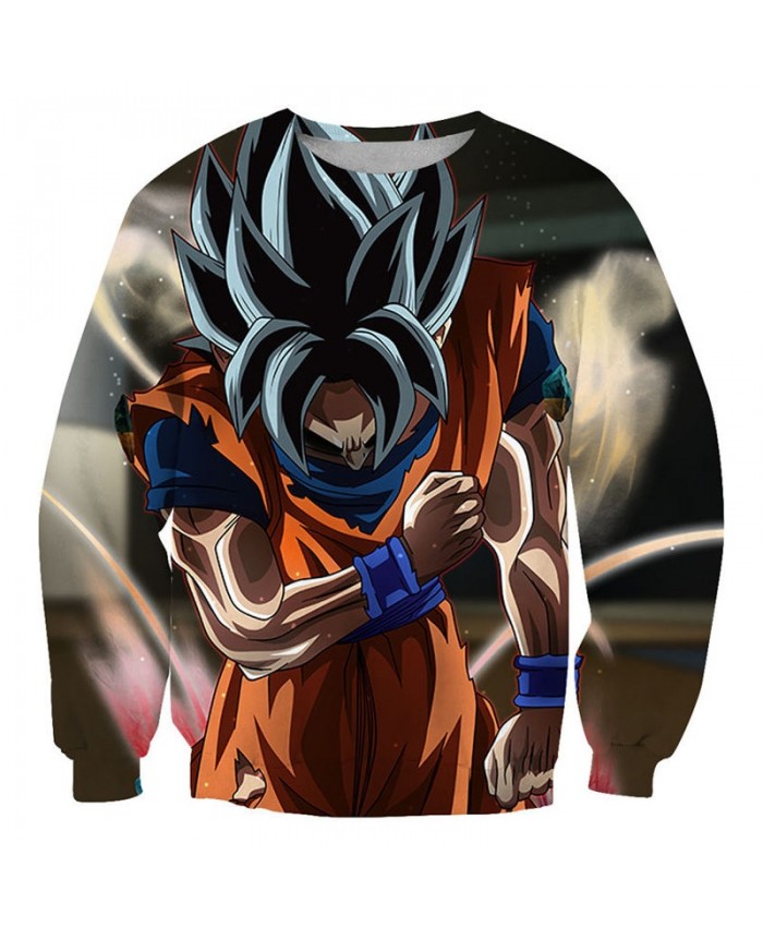 Bow Dragon Ball 3D Printed Mens No Cap Pullover Sweatshirt Pullover Casual Men Streetwear Sweatshirt Long Sleeve