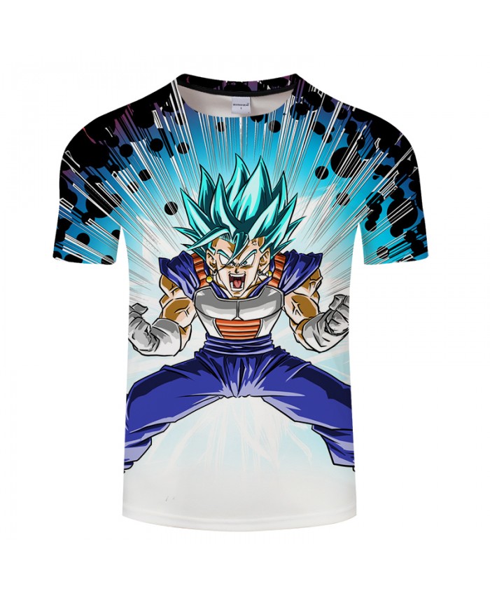Campus style 3D Print T shirt Men Dragon Ball Summer Anime Short Sleeve Boy Goku Tops&Tee Tshirts Camiseta Drop Ship