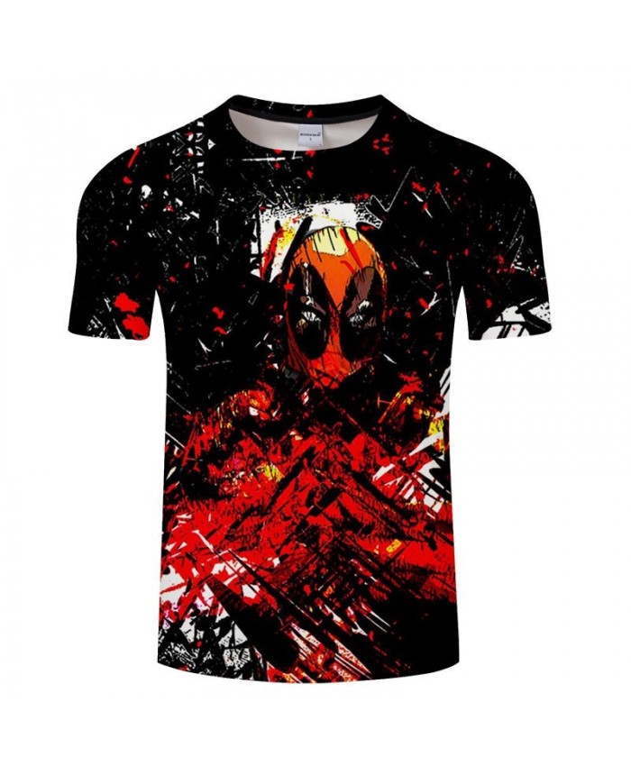 Cartoon&Anime t shirt Men tshirts Short T-Shirt Spiderman Casual Tees Fashion Streetwear Tops Harajuku DropShip