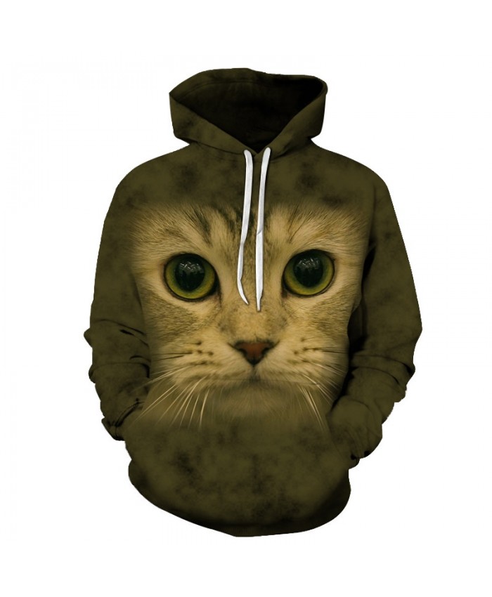 Cartoon Cat Sweatshirts Men Hoodies Anime Tracksuit 3D Print Pullover Streetwear Hoody Fashion Coat Unisex Drop Ship