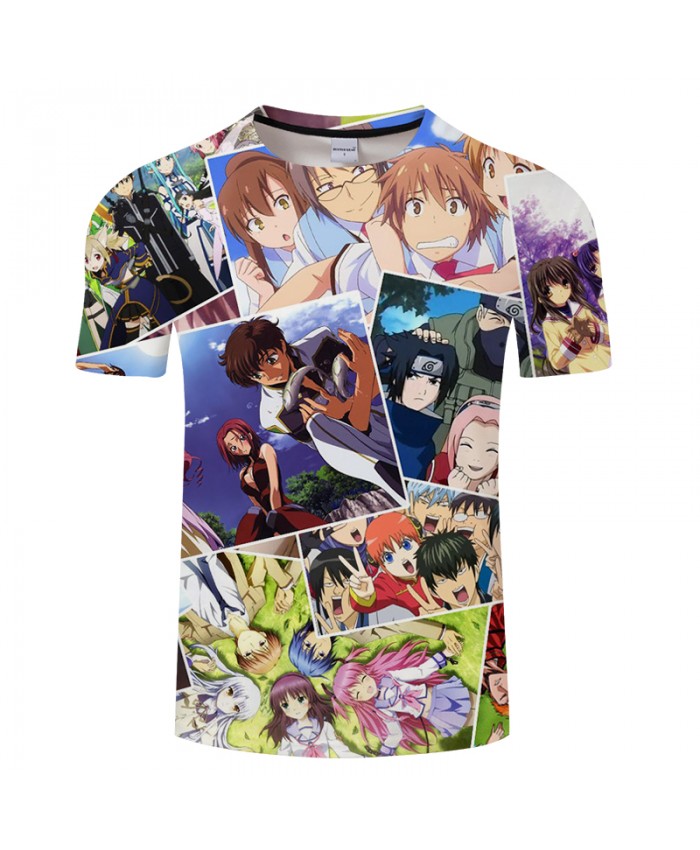 Cartoon Character 3D Print T shirt Men Women tshirt Casual Short Sleeve Anime Tops&Tees Hot Sale Camiseta DropShip