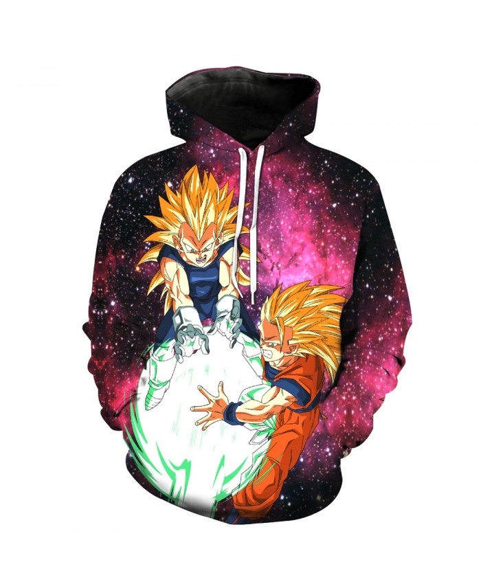 Cartoon Dragon Ball Panska Pocket Pullover Hoody Men/Women Hip Hop Print 3D Sweatshirt Character Hoodie Tracksuits S-6XL