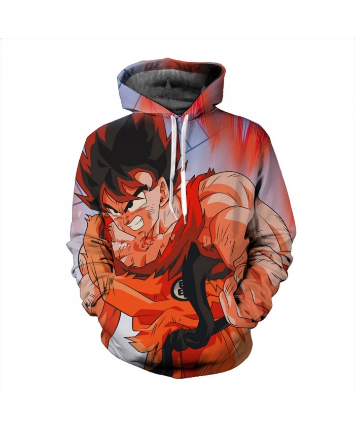 Cartoon Dragon Ball Z Hoodie Anime Son Goku Hooded 3d Printed Men Sweatshirts Harajuku Men Women Hoody Clothing Plus S-6XL
