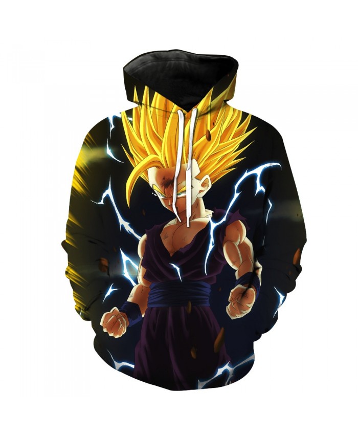 Casual Clothes Dragon Ball Z Pocket Pullover Hoody Men/Women Hip Hop Print 3D Sweatshirt Character Hoodie Tracksuits S-6XL
