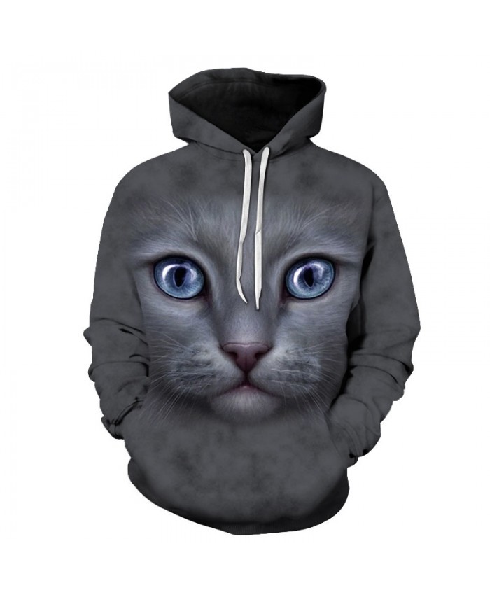 Cat Printed Hoodies Sweatshirts Men Women Tracksuits 3d Pullover Hooded Coat Anime Hoody Autumn Clothing Drop Ship