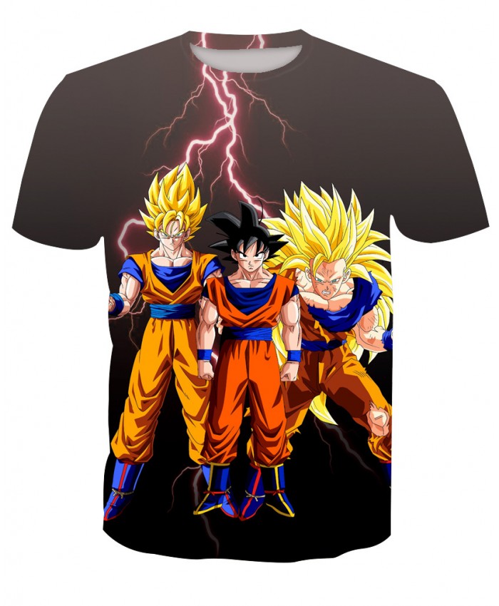 Classic Dragon Ball Z Goku Vegeta 3d t shirt Women Men Anime Super Saiyan armor t shirts summer casual tee shirts