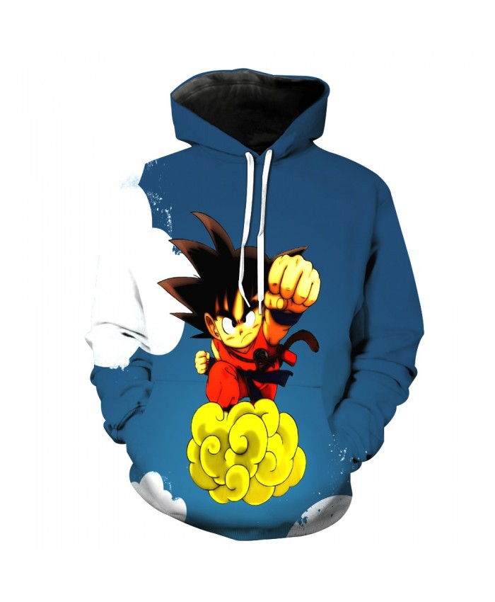 Classic anime Dragon Ball Z Hoodie 2021 New Design Cute kid Goku 3d Printed Hoodies casual Pullover