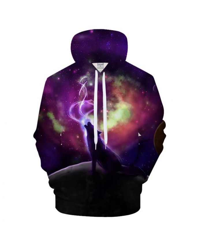 Cold 3D Hoodies Men Sweatshirt Wolf Hoody Casual Tracksuit Print Coat Streetwear Pullover Autumn Clothing Drop Ship