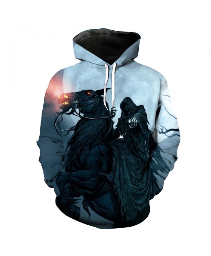 Cool Dark Knight Fashion Pullover Fall neutral Hooded Sweatshirt Casual Hoodie Autumn Tracksuit Pullover Hooded Sweatshirt