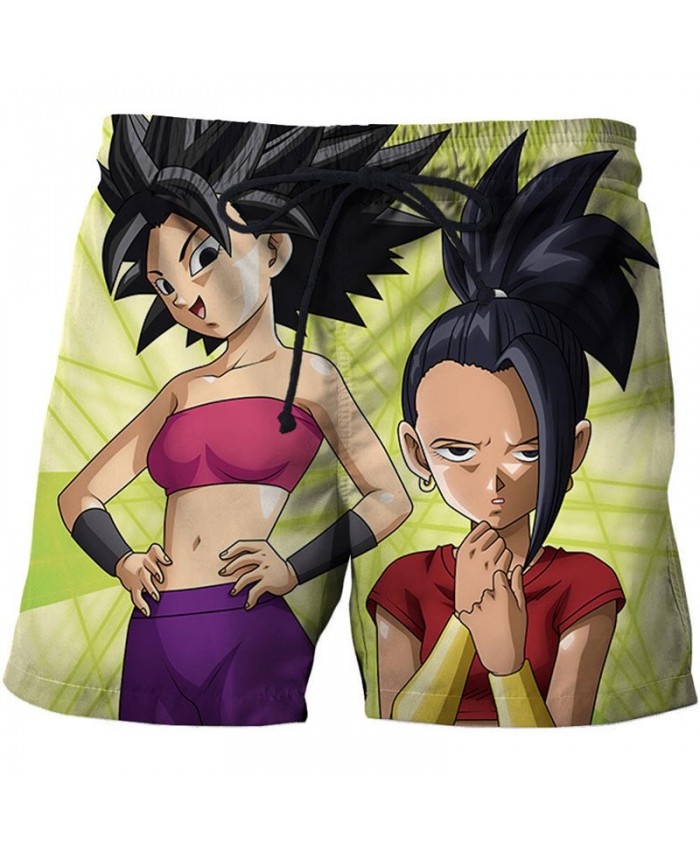 Curious About Her Worry Dragon Ball Men Anime 3D Stone Printed Beach Shorts Male Quick Dry Breathable Board Shorts