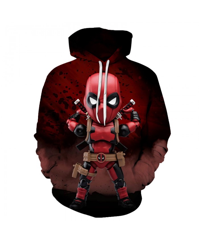 Deadpool 2 print 3D Hoodies Men Women Superhero Hoody Funny Sweatshirt Unisex Pullover Novelty Hoodie Male Tracksuit Brand Coat