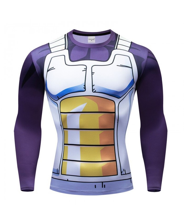 Dragon Ball T shirts Men Compression T-shirts Fitness Superheroes T-shirts Bodybuilding Top Hot Sale rashguard Brand D