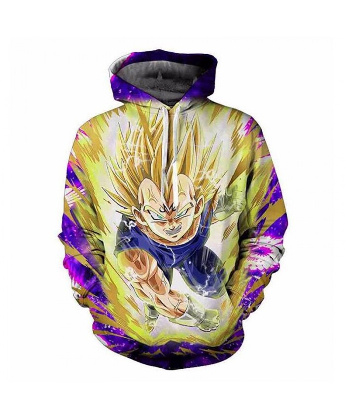 Dragon Ball Z Costume Cosplay Hoodie Son Goku 3d hoodies men Pullovers Sweatshirts Vegeta Sweatshirt