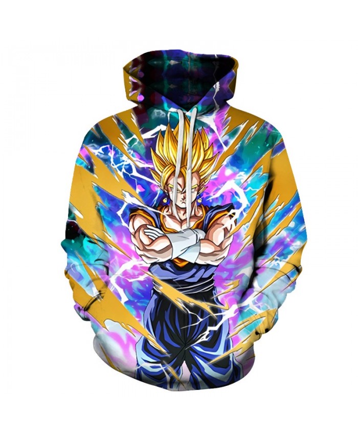 Dragon Ball Z Hoodies Anime Men Women Hooded Sweatshirts 3D Pullover Male Tracksuit Harajuku Hot Sale Funny Cartoon