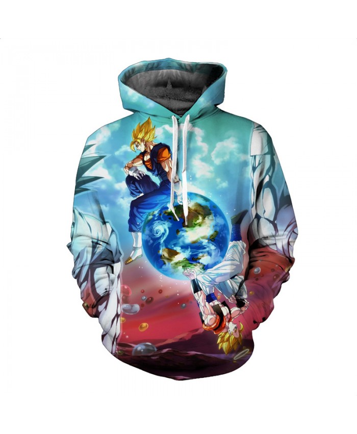 Dragon ball 3d Hoodies Men Women Pullover Fashion Sweatshirts Male Tracksuits Casual Pullover Pocket Jackets Hooded Coat 5xl