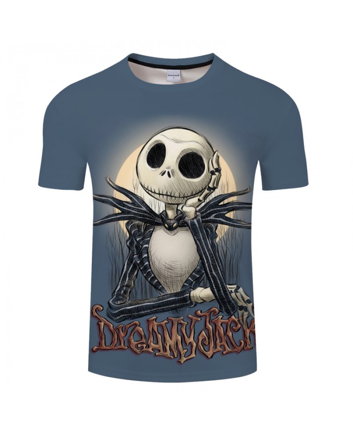 Dream Skull 3D Print T shirt Men T-shirt Brand Tops Tee Anime Streetwear Summer Short Sleeve tshirt O-neck Drop Ship
