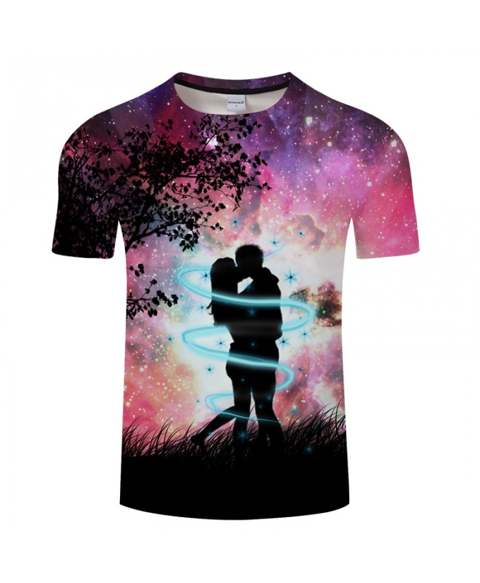 Dream tree&Lovers 3D Print t shirt Men Women tshirt Summer Funny Short Sleeve O-neck Streetwear Tops&Tees Drop Ship