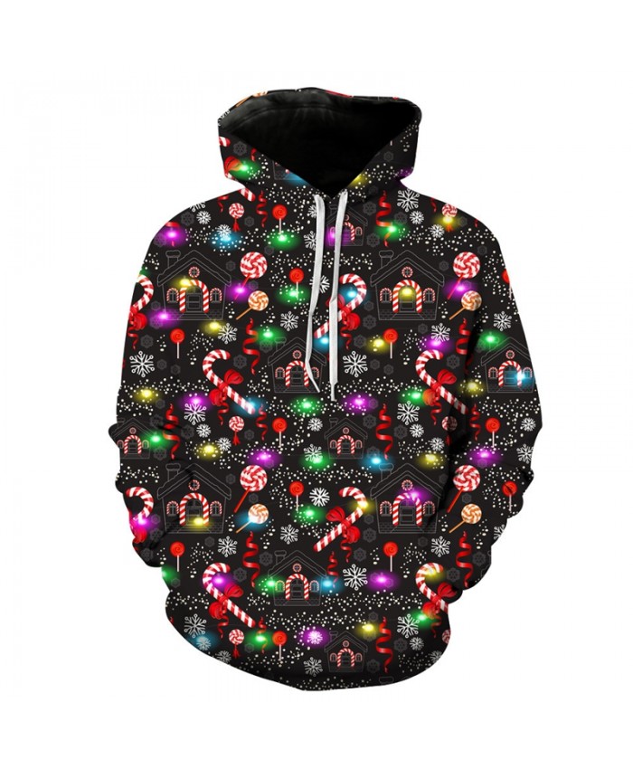 EUR Size Cute Christmas Gift Print 3D Hoodie Men Women Unisex Sweatshirt Tracksuits Hip Hop Loose Casual Coat Hoody Top Dropship B