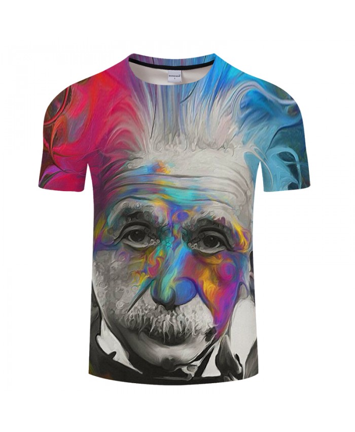 Einstein 3D Print t shirt Men Women tshirts Casual Short Sleeve O-neck Tops&Tee Camisetas 2021 New Arrival Drop Ship