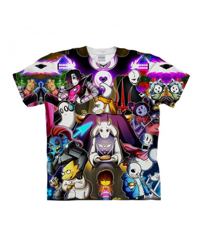 End Plate Undertale 3D Printed Men Anime tshirt Crossfit Shirt Casual Short Sleeve Male T Shirt Men Brand Tops&Tee