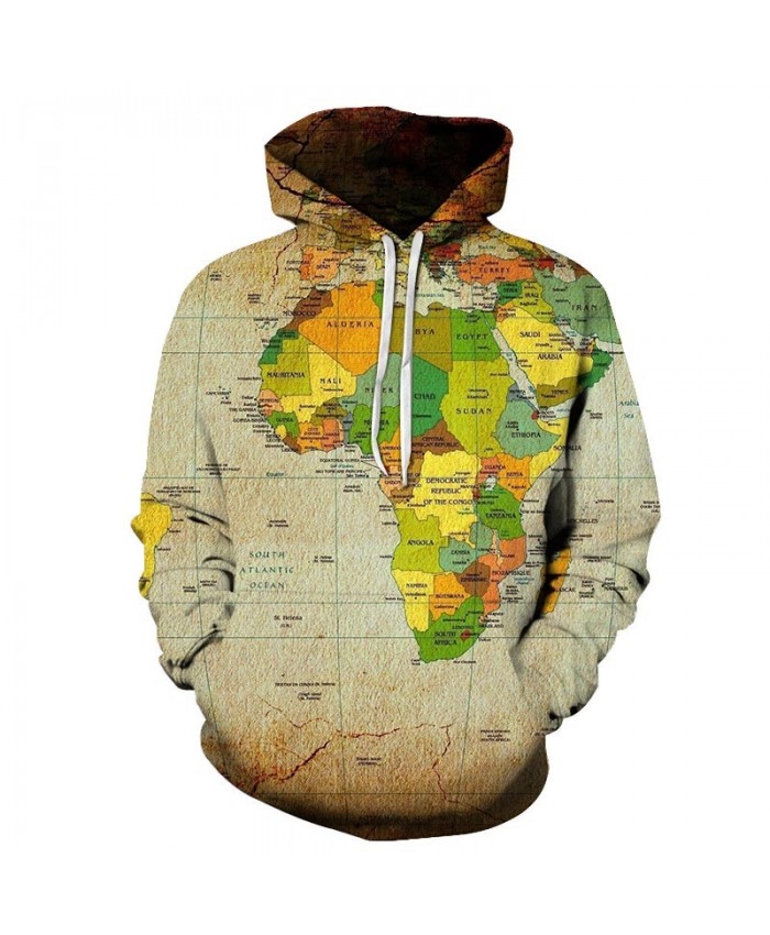Equatorial Line Map 3D Printed Men Pullover Sweatshirt Pullover Hoodie Casual Hoodies Fashion Men Hoodie Streetwear