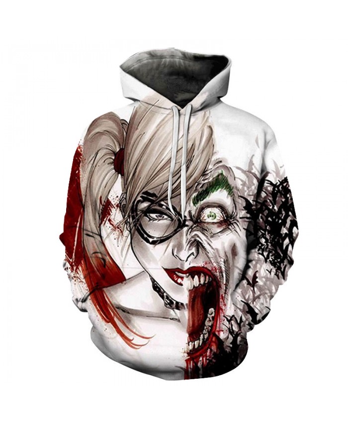 Fashion Harajuku Harley Quinn Thin Cap Sweatshirts 3d Print Men/women All huan Hooded Hoodies Casual Hoody 2021 Tops jacket